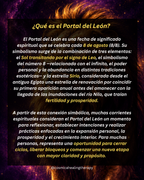 RITUAL COLECTIVO ✨ PORTAL DEL LEÓN 💛 Activa Tu Prosperidad 💰