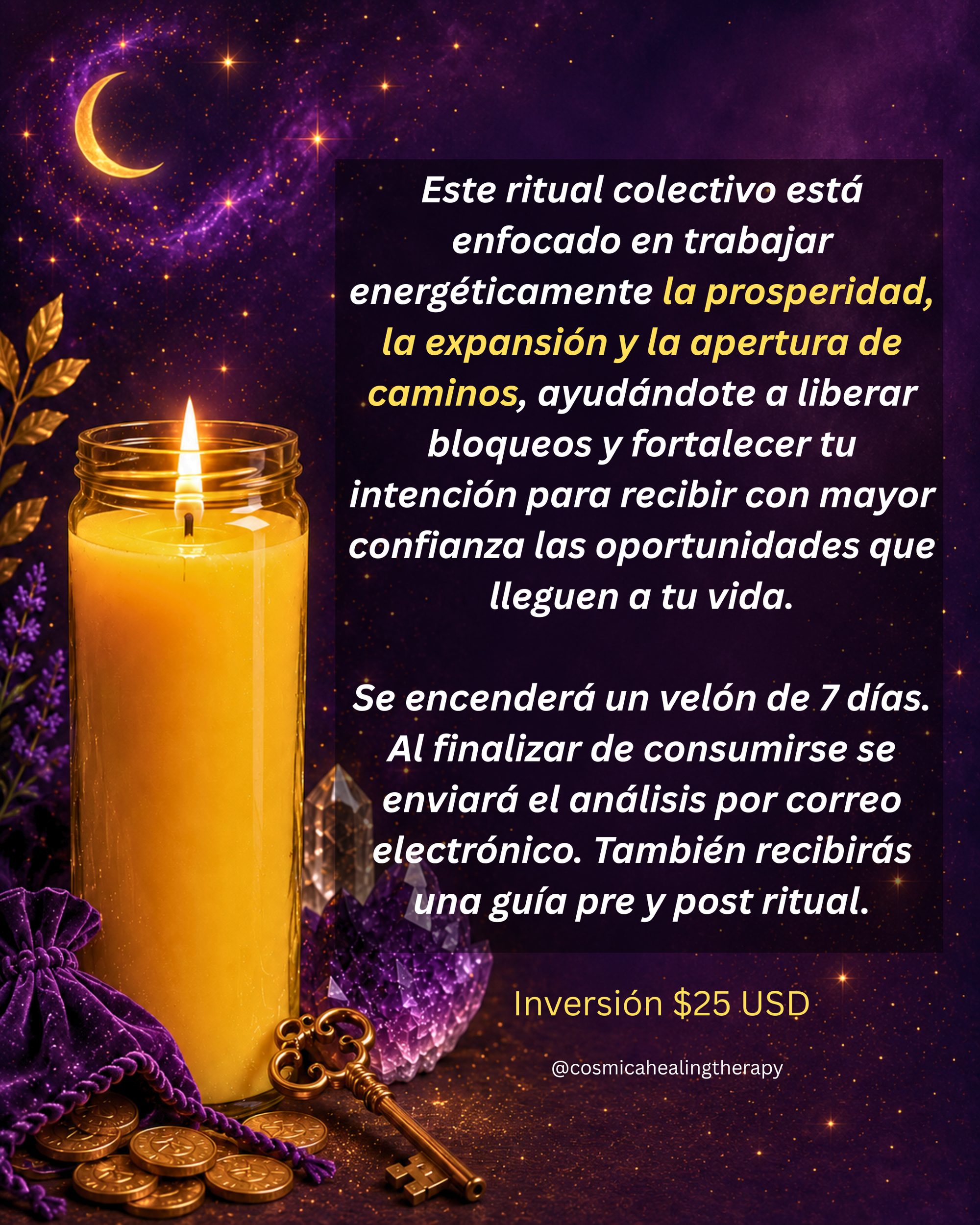 RITUAL COLECTIVO ✨ PORTAL DEL LEÓN 💛 Activa Tu Prosperidad 💰