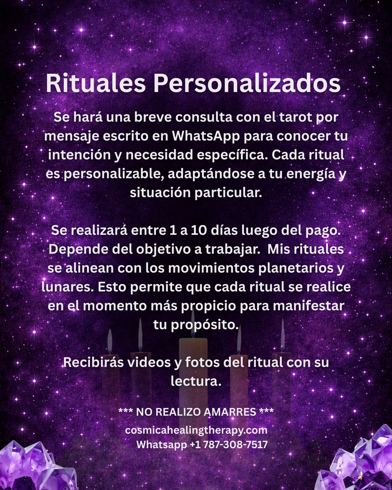 Rituales con Velomancia