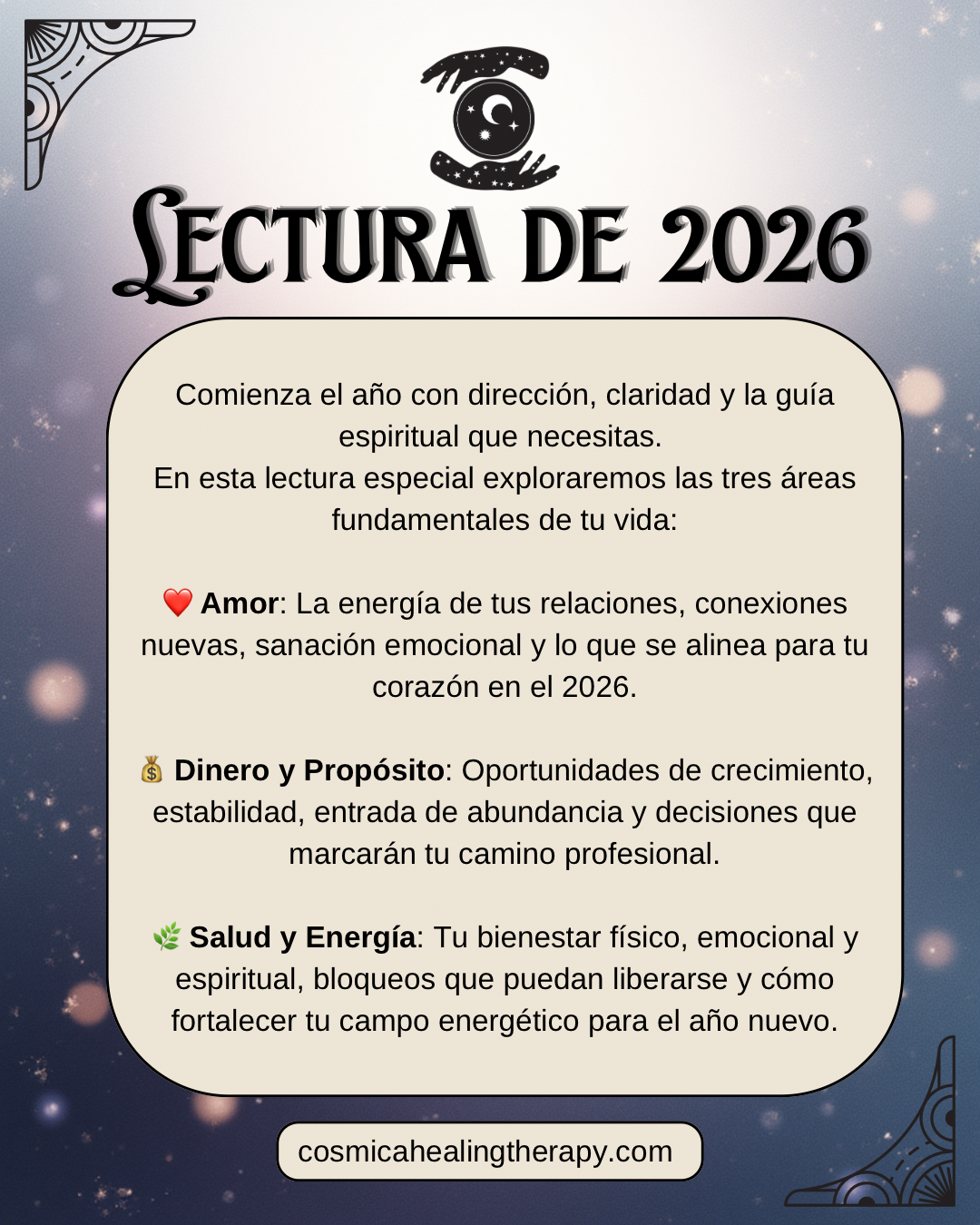 LECTURA DEL AÑO 2026 + Abre Caminos 🎉