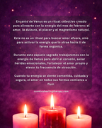 RITUAL COLECTIVO 💘 Encanto de Venus 🌹🕯️