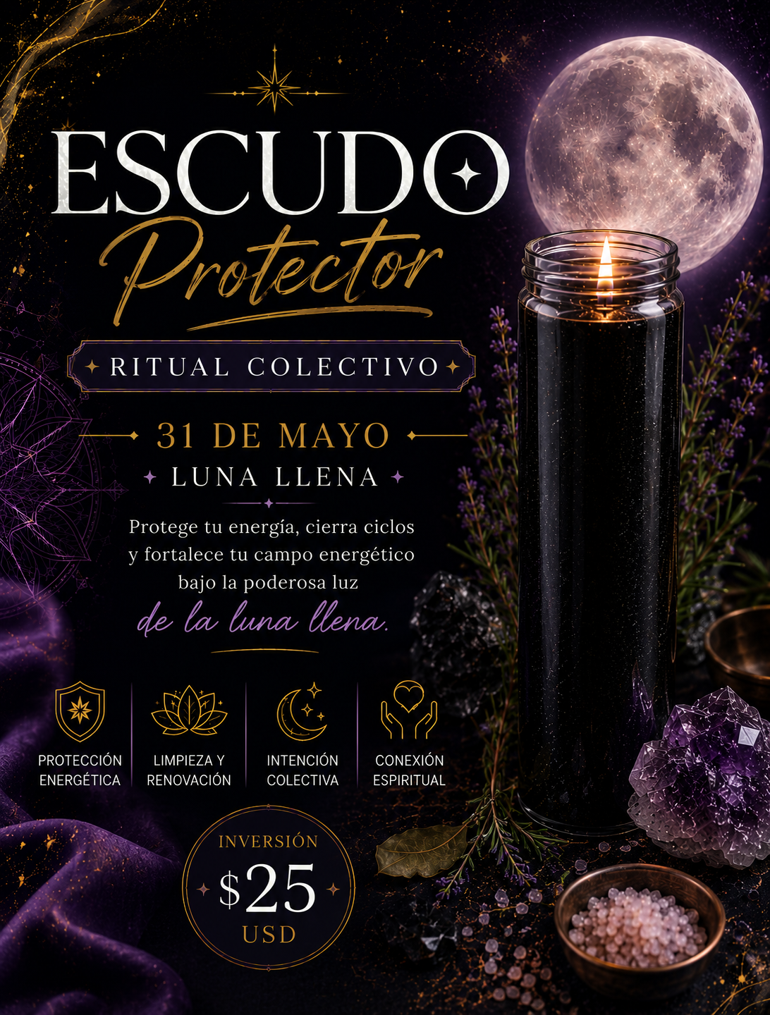 RITUAL COLECTIVO 🧿 Escudo Protector 🛡️✨