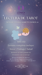 Mensaje General Del Mes | Video Grabado de 30 Mins