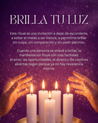 RITUAL COLECTIVO🕯️💛 BRILLA TU LUZ (Activa Tu Confianza y Poder Creador)