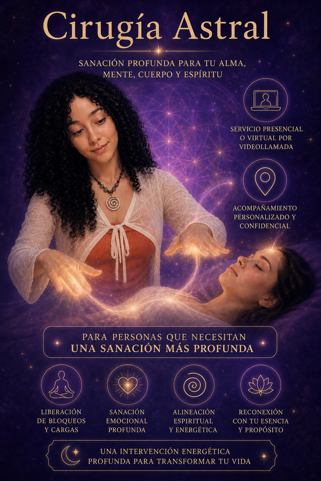 Cirugía Astral | Videollamada